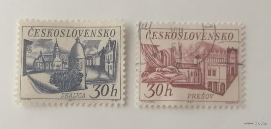 Чехословакия 1967. Чешские города