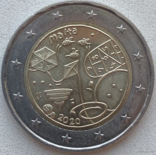 Мальта 2 евро 2020 г. Игры