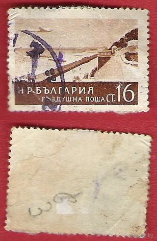 Болгария 1954 Виды Болгарии. Пляж Варна