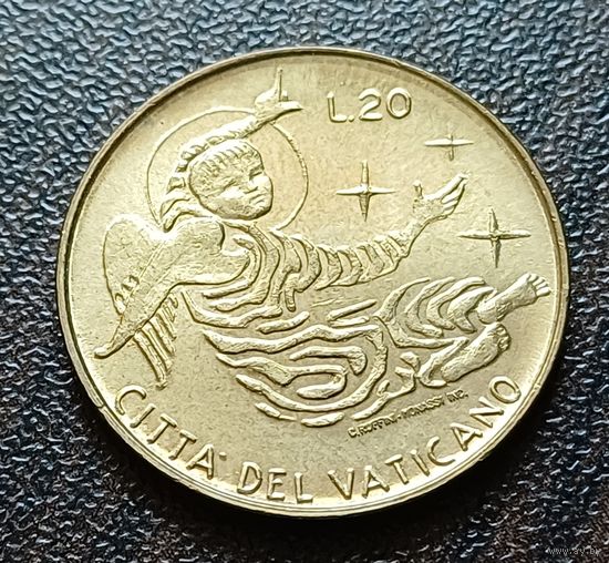 Ватикан 20 лир, 1969