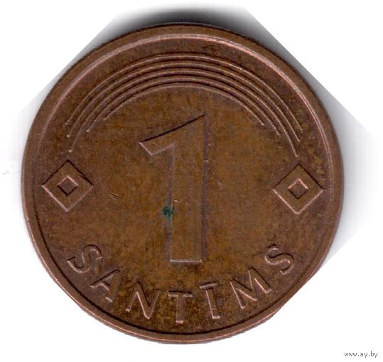 Латвия. 1 сантим. 1997 г.