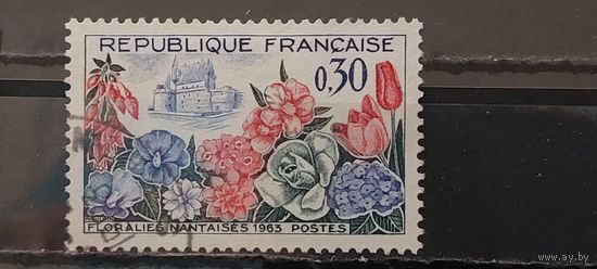 РАСПРОДАЖА ФРАНЦИЯ 1963г. Полная серия. Гаш.
