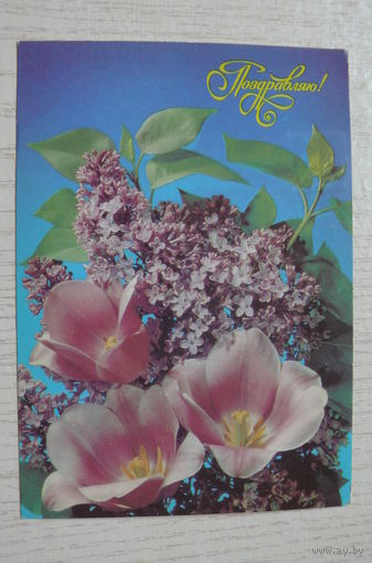 Дергилев И., Поздравляю! 1990, 1991, чистая.