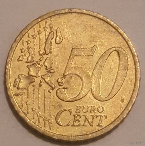 Ирландия 2002 50 евро центов