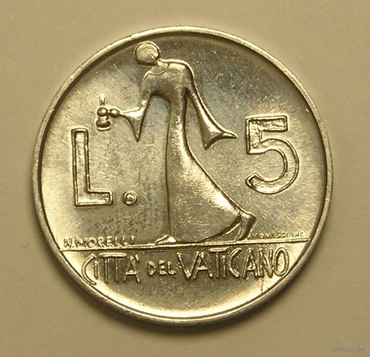 Ватикан, 5 Лира 1978