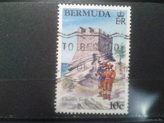 Бермуды, колония Англии, 1982. Форт Чарльз