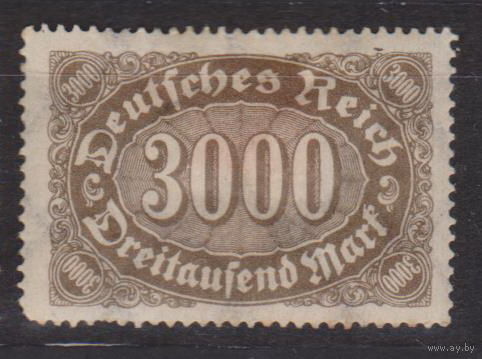 Веймарская республика Германия 1922-1923 год Лот 3   ЧИСТАЯ Водяной знак -2