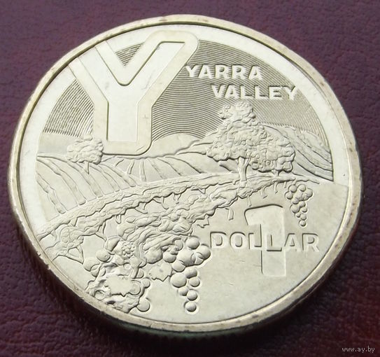 Австралия. 1 доллар 2022. Буква Y