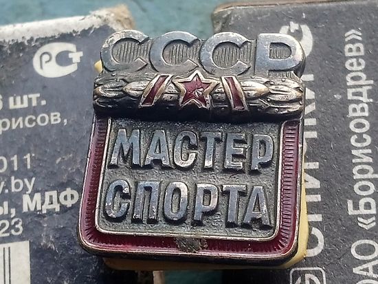 Мастер спорта СССР.
