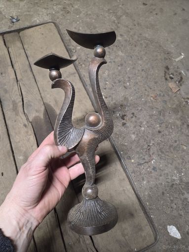 Винтажный подсвечник