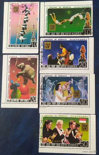 КНДР 1987 цирк .