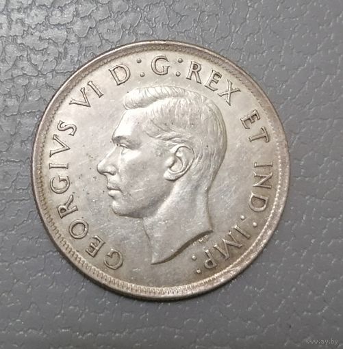 1 доллар 1939 г. Визит короля в Канаду