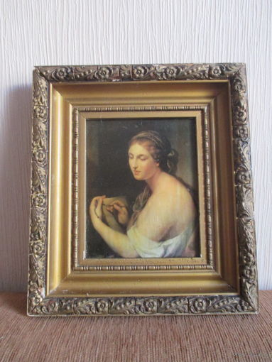 Аллегория рисования, старая копия знаменитой картины Менгс, Антон Рафаэль