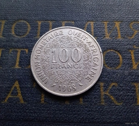 100 франков 1968 Западная Африка #01