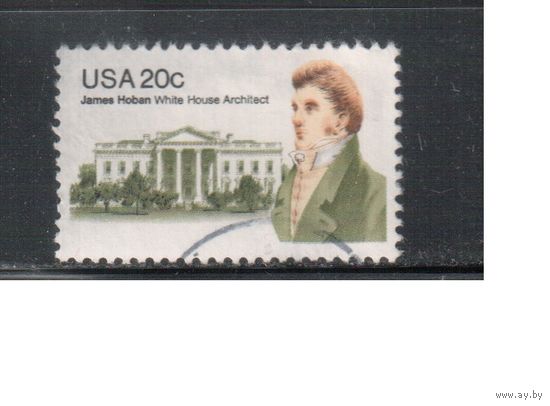 США-1981, (Мих.1510) , гаш., Личности, Архитектор