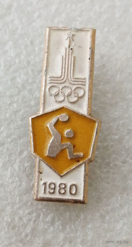 Гандбол. Олимпийские виды спорта. Москва 1980 #0743-SP14