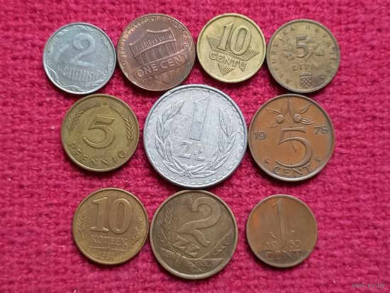 Лот монет Мира