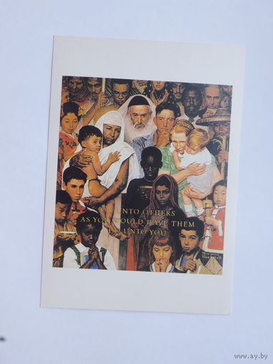Rockwell живопись 10х15 см