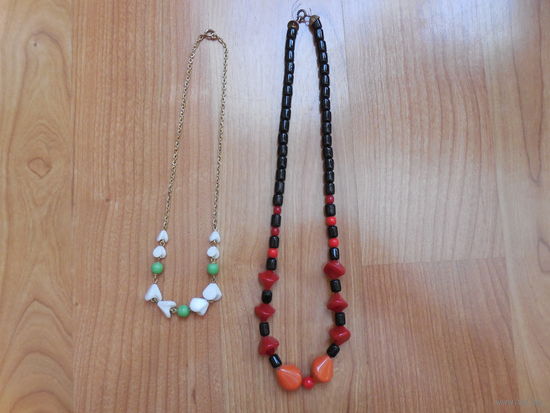 Бусы винтажные.