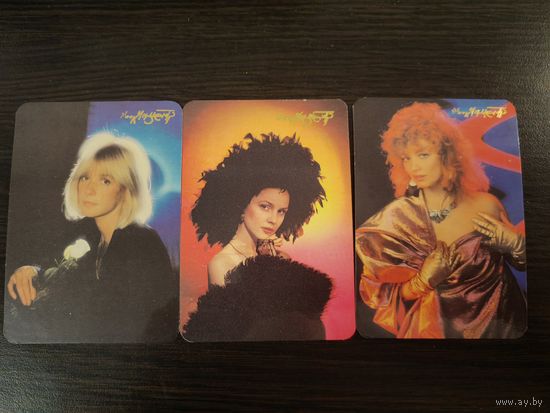 Календарик,актрисы,1994