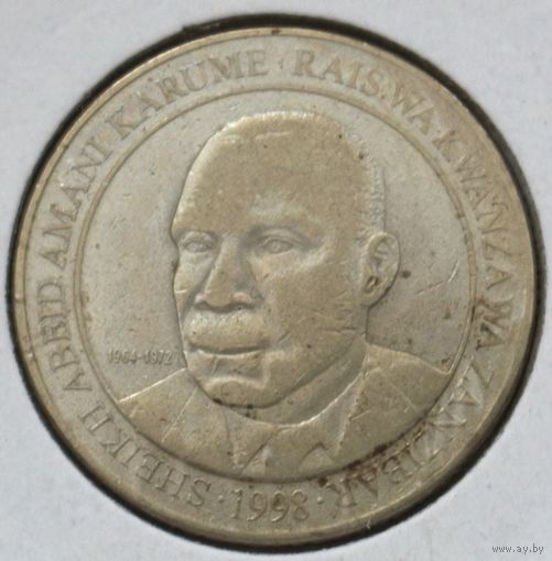 Танзания 200 шиллингов 1998 год