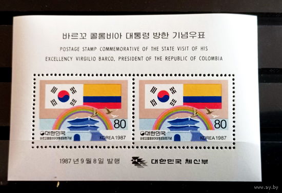 ЮЖНАЯ КОРЕЯ 1987   MNH