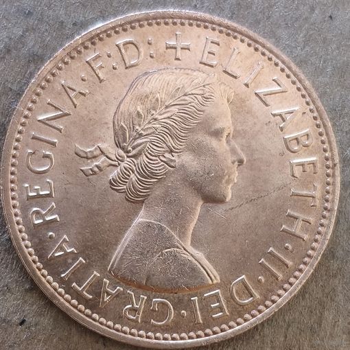 Великобритания 1 пенни, 1967 г., KM# 897