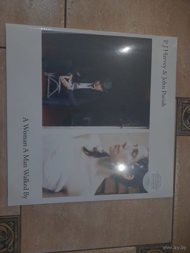 PJ HARVEY & JOHN PARISH " A WOMAN A MAN WALKED BY" 2009 LP GATEFOLD, ISLAND 0725400. SEALED