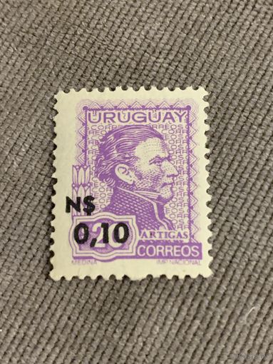 Уругвай 1973. Стандарт. Надпечатка