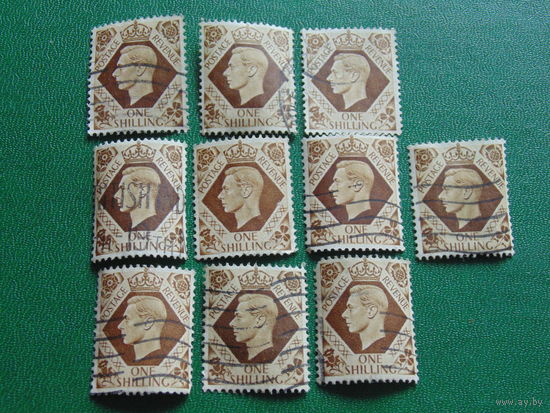 Великобритания. Король Георг VI.1937-41 г.