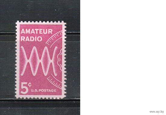 США-1964, (Мих.885),  *   , Радио (одиночка)