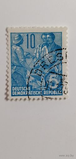 ГДР 1955. Стандарты. 5 летний план.