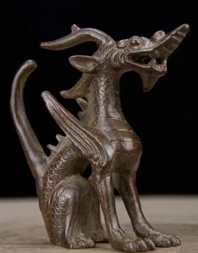 Статуэтка Дракон Медный Сплав