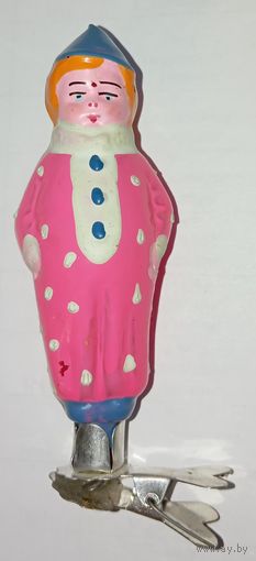 Елочная игрушка на прищепке.