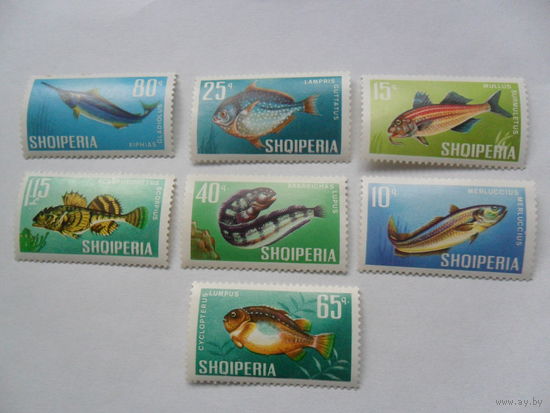 Албания, рыбы