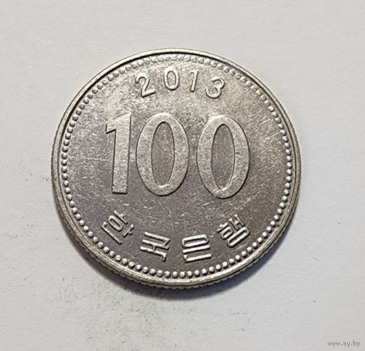 Южная Корея 100 вон, 2013