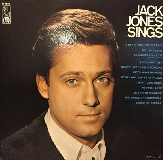Jack Jones – Jack Jones Sings, LP 1966