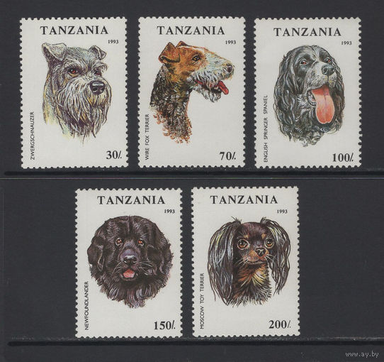 Танзания 1993** Домашние Животные Собаки