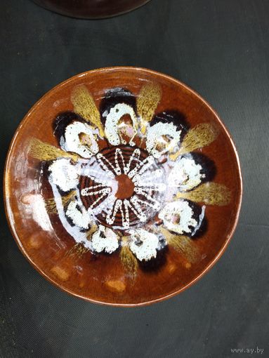 Тарелка настенная керамика