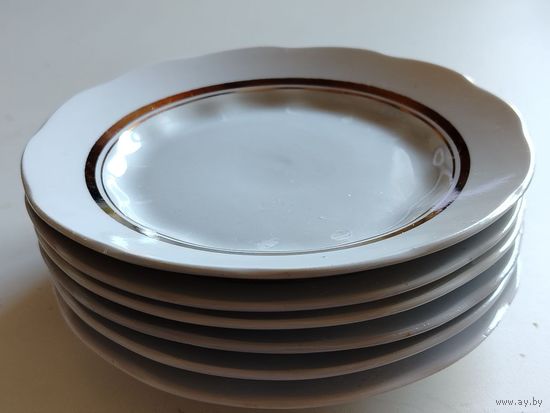 Тарелки. Рижский фарфоро-фаянсовый завод. 1970-1980 гг.