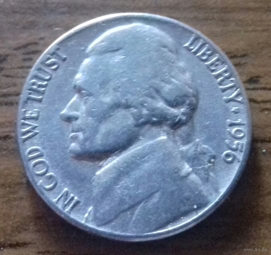 5 центов, США 1956 г.