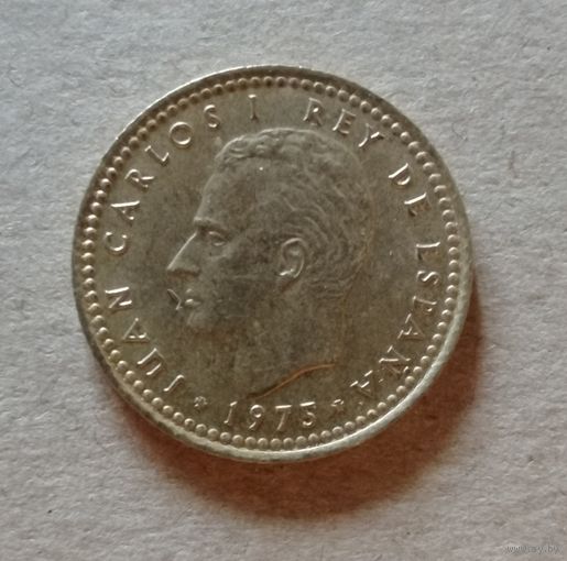 Испания 1 песета, 1975 г. (78), KM# 806  ю