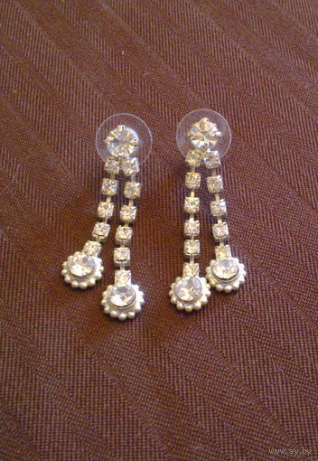 Серьги серёжки очень нарядные