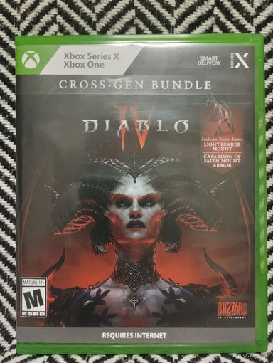 Диск с игрой для XBOX - Diablo 4