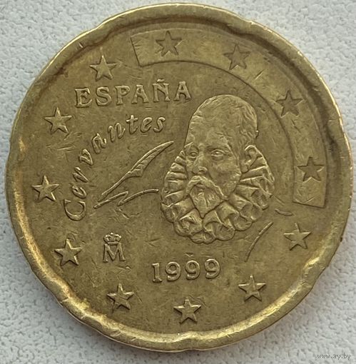 Испания 20 евроцентов 1999 г.