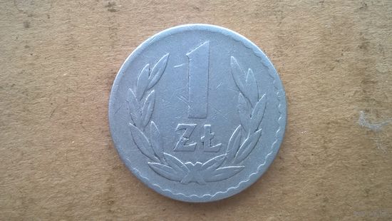 Польша 1 злотый, 1949г. (U-)