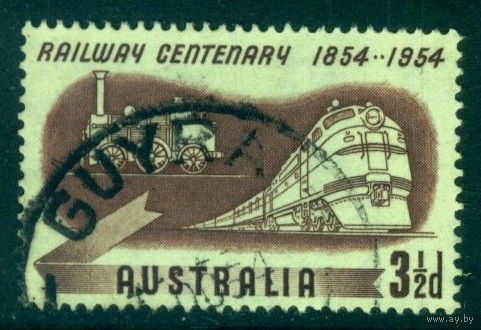 Австралия - 1954 [Mi. 248] Гашеная (AU03)