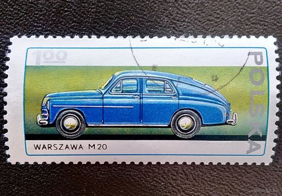 Марка Польша 1978 год Автомобиль
