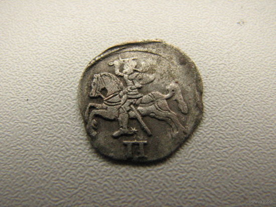 Двойной денарий 1570 г. Сигизмунд II Август, ВКЛ