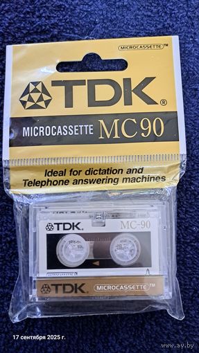 Аудио микро кассета TDK